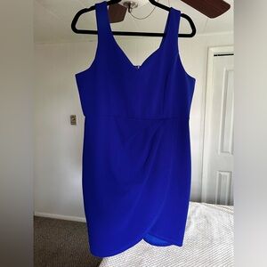 Woman’s X-Large royal blue party dress